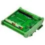 Electronics-Salon DIN Rail Mount Screw Terminal Block Adapter Module, for Arduino UNO R3.