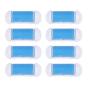 Beaupretty 10pcs Replacement Roller Refill Heads Coarse Replacement Roller Refill Heads for Electronic Foot File (Sky-blue)