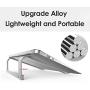 SKYZONAL Laptop Stand Aluminum Ventilated Stand Ergonomic Riser (Silver)