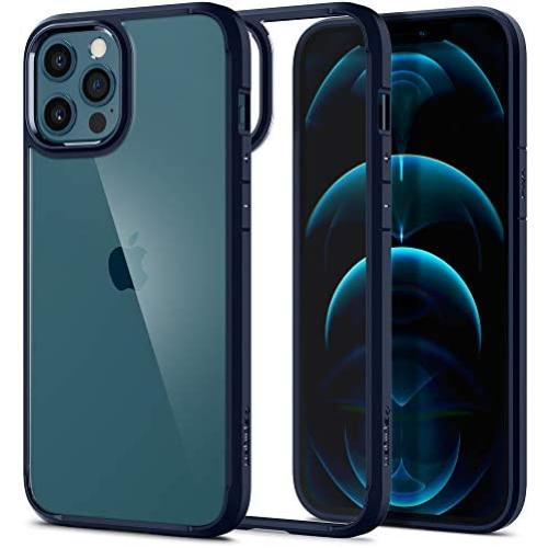 Spigen Ultra Hybrid Designed for iPhone 12 Pro Max Case (2020) - Navy Blue