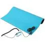 MWRF Source ESD Mat Kit with Wrist Strap and Grounding Cord (2.5 FT x 4 FT, Blue)