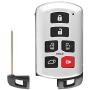 KRSCT Keyless Key Fob Fits Toyota Sienna 2011-2019 Entry Remote 6-Button (HYQ14ADR) Replaces Key Replacement P/N 89904-08010