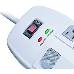 Fellowes 8-Outlet Superior Surge Protector, 6 Foot Cord, 2,160 Joules (99015)