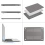 MOSISO Compatible with MacBook Pro 13 inch Case 2016-2020 Release A2338 M1 A2289 A2251 A2159 A1989 A1706 A1708, Plastic Hard Shell Case&Keyboard Cover Skin&Screen Protector&Storage Bag, Gray