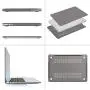 MOSISO Compatible with MacBook Pro 13 inch Case 2016-2020 Release A2338 M1 A2289 A2251 A2159 A1989 A1706 A1708, Plastic Hard Shell Case&Keyboard Cover Skin&Screen Protector&Storage Bag, Gray