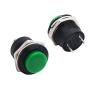 Twidec/10Pcs SPST AC250V/3A AC125V/6A Mini Off(ON) NO Momentary Push Button Switch Green R13-507G