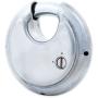 FJM Security SX-790 4-Dial Combination Disc Padlock, Chrome - 10 Pack