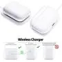 Airpods Pro Charger, Wireless Charger for Airpods/Airpods Pro Case, Wireless Charging Station for Airpods Earbuds, Wireless Charger Pad for Airpods Pro Earpods White Airpods Pro Charger, Wireless Charger for Airpods/Airpods Pro Case, Wireless Charging Station for Airpods Earbuds, Wireless Charger Pad for Airpods Pro Earpods White
