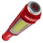 Nebo Red Big Larry Flashlight Handheld Lantern Work Task Light Magnetic Red Flashing (D132)