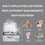Alpicool K18 Portable Refrigerator Car Fridge Freezer 19 Quart(18 Liter) Vehicle, Truck, RV, Boat, Mini Fridge Freezer for Driving, Travel, Fishing, Outdoor -12/24V DC(-4°F~68°F)