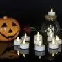 Battery Operated Tea Lights Candles-100PACK Flameless Electric Candles LED Lamp Realistic and Bright Flickering Holiday Gift Long Lasting for Wedding Party Home Decoration (Warm White)