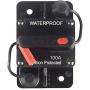 OUHL 100 Amp Circuit Breaker Manual Reset 30-250A for Car Truck Rv ATV Marine Trolling Motors Boat Vehicles,12V-48V DC Waterproof (100A)