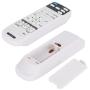 Projector Remote Control, Portable Controller Replacement for EX3220,EX5220,EX5230,EX6220,EX7220,725HD,730HD Projector,White
