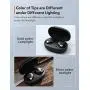 True Wireless Earbuds TaoTronics SoundLiberty 79 Smart AI Noise Reduction Technology for Clear Calls, Single/Twin Mode, 30H Playtime, USB Type C, IPX8, with Charging Case, Silver Black