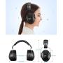 Mpow Ear Protection 2 Packs, NRR 28dB Professional Ear Defenders with a Carrying Bag, Foldable Noise Reduction Safety Ear Muffs for Hearing Protection, Shooting, Mowing, Construction, Woodworking