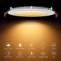 Recessed Lighting Ultra-Thin 4 Inch - Lumary WiFi Smart LED Recessed Lights 9W 810LM LED Retrofit Ceiling Light with Junction Box Compatible with Alexa/Google Assistant(4 Inch-4PACK)