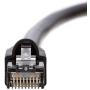 InstallerParts Ethernet Cable CAT6A Cable UTP Booted 1 FT - Black - Professional Series - 10Gigabit/Sec Network/High Speed Internet Cable, 550MHZ InstallerParts Ethernet Cable CAT6A Cable UTP Booted 1 FT - Black - Professional Series - 10Gigabit/Sec Network/High Speed Internet Cable, 550MHZ