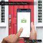 Reagle Smart Lock, Bluetooth Keypad Deadbolt, Apple HomeKit certified, works with Siri, iOS and Android - Satin Nickel