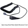 Unify (Siemens) OpenScape Desk Phone Compatible Call Center Headset with Noise Canceling Microphone, Tangle-Less Bottom Quick Disconnect Cord | Flexible & Rotatable Microphone Boom | Durable