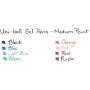 uni-ball 33950 Signo 207 Retractable Gel Pen, Black Ink, 0.7mm, Dozen