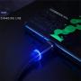 Smartphone Magnetic Charger Cable 3 in 1 Black 6.6ft