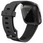 Fitbit Versa 2 Health and Fitness Smartwatch with Heart Rate, Music, Alexa Built-In, Sleep and Swim Tracking, Black/Carbon, One Size (S and L Bands Included)