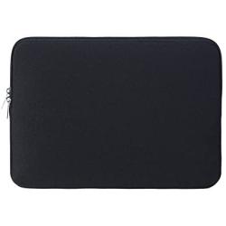 RAINYEAR 14 Inch Laptop Sleeve Case Protective Soft Padded Zipper Cover Carrying Computer Bag Compatible with 14'' Notebook Chromebook Tablet Ultrabook (Black)