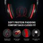 Karvipark H-10 Gaming Headset for Xbox One/PS4/PS5/PC/Nintendo Switch|Noise Cancelling,Bass Surround Sound,Over Ear,3.5mm Stereo Wired Headphones with Mic for Clear Chat
