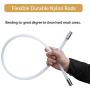 14 Quick Snap Cleaning Kit with Drill Attachment for Dryer Hose and Vent Duct Cleaning - Ziggurat Products
