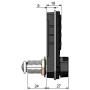 FJM Security Products Combi-Cam E, 7910-K10, Electronic Cabinet Lock, Black Finish