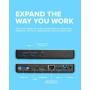VisionTek VT1000 Universal Dual Full HD USB 3.0 Laptop Monitor Docking Station, Displaylink, HDMI, DisplayPort, VGA, RJ45 Ethernet, for MacBook & Windows (901147) VisionTek VT1000 Universal Dual Full HD USB 3.0 Laptop Monitor Docking Station, Displaylink, HDMI, DisplayPort, VGA, RJ45 Ethernet, for MacBook & Windows (901147)