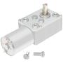 AZSSMUK DC 12 Volt Low 36 Rpm Turbo Worm Gearbox Motor High Torque Turbine Reducer with 6mm Shaft