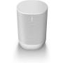 Sonos Move - Battery-Powered Smart Speaker, Wi-Fi and Bluetooth with Alexa Built-in - Lunar White
