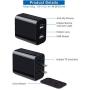 Spy Camera Wireless Hidden WiFi Camera with Remote Viewing, 2021 Newest Version 1080P HD Nanny Cam/Security Camera Indoor Video Recorder Motion Activated, Support iOS/Android, No Audio