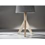 Adesso 3207-12 Eden Table Lamp, 24.5 in, 100 W Incandescent/ 26W CFL, Natural Ash Wood, 1 Table Lamp
