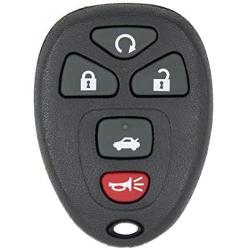 Keyless2Go Replacement for New Keyless Entry Remote Start Car Key Fob for 22733524 KOBGT04A Malibu Cobalt G5 G6 Grand Prix Lacrosse Allure