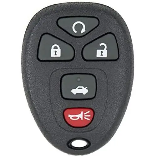 Keyless2Go Replacement for New Keyless Entry Remote Start Car Key Fob for 22733524 KOBGT04A Malibu Cobalt G5 G6 Grand Prix Lacrosse Allure