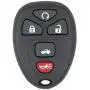 Keyless2Go Replacement for New Keyless Entry Remote Start Car Key Fob for 22733524 KOBGT04A Malibu Cobalt G5 G6 Grand Prix Lacrosse Allure