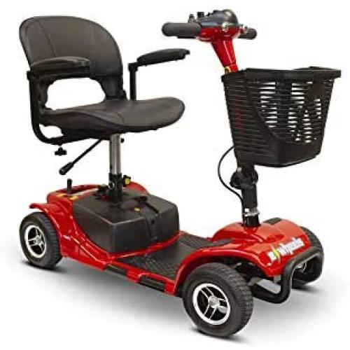E-Wheels EW-M34 Travel Mobility Electric Scooter - RED