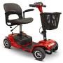 E-Wheels EW-M34 Travel Mobility Electric Scooter - RED