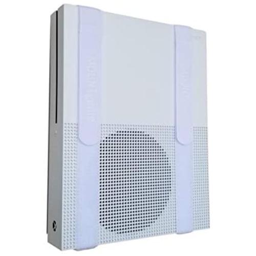 The All-in Wonder Mount by Mount Genie (1-Pack): The Easiest Wall Mount for All Components Routers Modems Xbox Playstation DVRs | One Size Fits All | Designed for Home and Business (White)