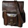 Urban Dezire Mens Genuine Leather Small Briefcase Messenger Satchel Ipad Tab Tablet Bag 11 compatible with Apple product