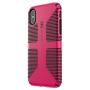 Speck Products CandyShell Grip iPhone Xs/iPhone X Case, Cyber Blue/Grapefruit Orange