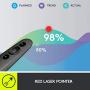 Logitech R500 Laser Presentation Remote Clicker with Dual Connectivity Bluetooth or USB for Powerpoint, Keynote, Google Slides, Wireless Presenter - Black
