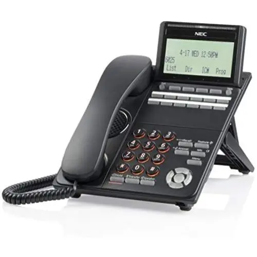 NEC DTK-12D-1 (DT530 Series) 12-Button Digital Phone - Black