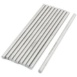 uxcell Round Rod 10 Piece, 100mm x 4mm