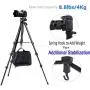 Regetek Camera Tripod Travel Monopod (70'' Aluminum Professional Video Camera Mount Leg) Adjustable Stand with Flexible Head for Canon Nikon Dv DSLR Camcorder Gopro Cam& Carry Bag & Cellphone Mount
