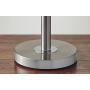 Adesso 5023-22 Expo 300W Torchiere, 71.5 in, 2 x 150W Incandescent/LED, Brushed Steel/Chrome Finish, 1 Floor Lamp