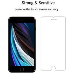 Ailun 0.25mm Glass Screen Protector Compatible for iPhone SE 2020 2nd Generation, iPhone 8,7,6s,6, 4.7-Inch 3 Pack Clear