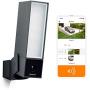 Netatmo Smart Outdoor Security Camera with 105-dB Siren, Wi-Fi, Integrated Floodlight, Movement Detection, Night Vision, Without Fees, NOC-S-US